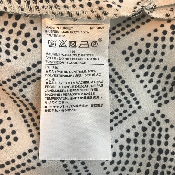 Banana Republic Asymmetrical Blouse in Size Small - Picture 10 of 10